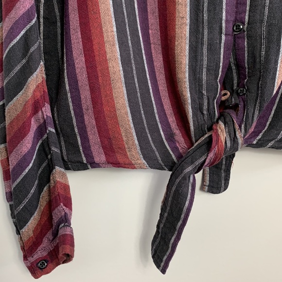 Rails Sloane Brava Stripe Top Blouse Size XS - Picture 5 of 12